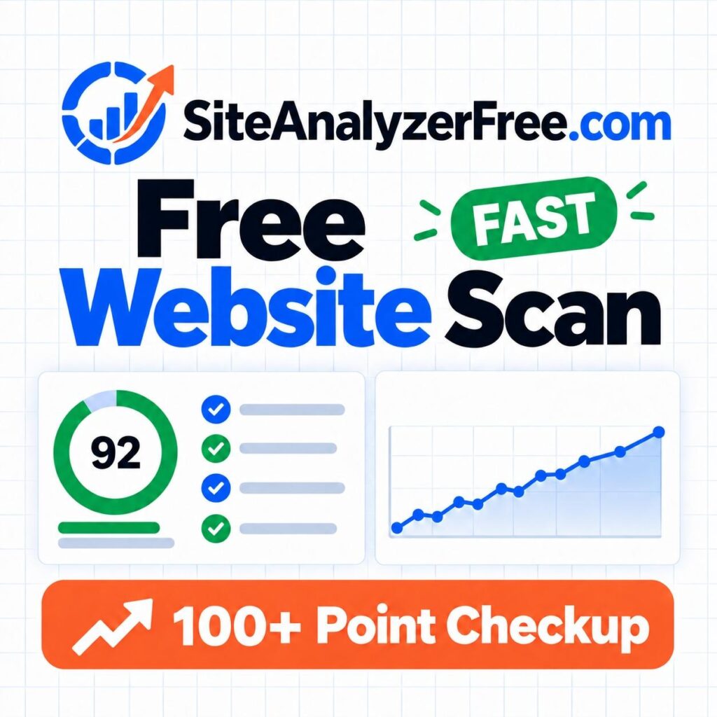 Free (FAST) Website Scan - 100+ Point Checkup