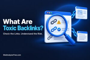 What Are Toxic Backlinks? Check the Links. Understand the Risk.