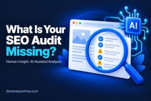What Is Your SEO Audit Missing? Human Insight. Al-Assisted Analysis.